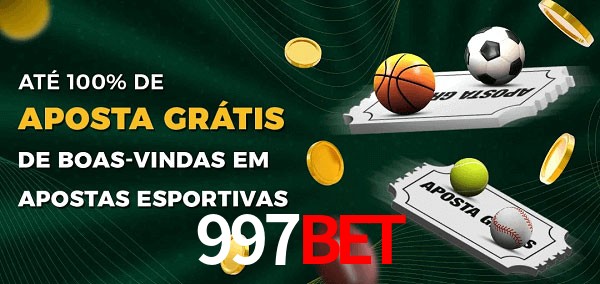 997bet Ate 100% de Aposta Gratis